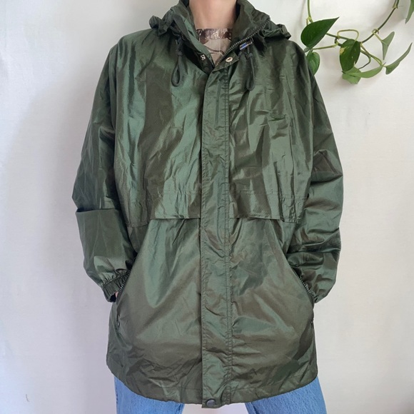 VINTAGE SPEEDO • Windbreaker Jacket Green XS - Picture 2 of 12